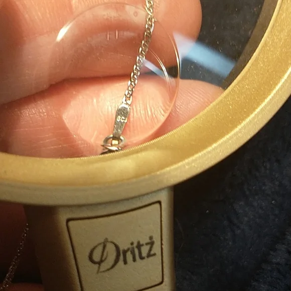 14k Italian white gold solid - Picture 7 of 8